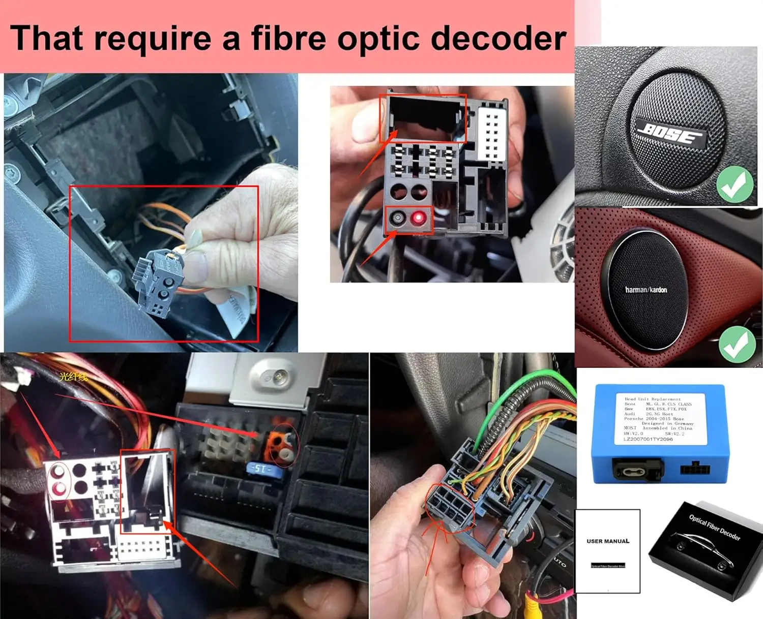 Android 14 Car Radio Autoradio GPS Navigation For Mercedes Benz ML Class W164 ML
