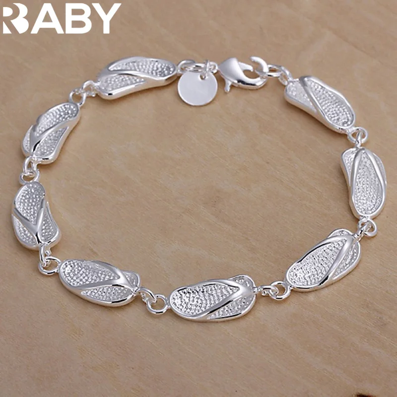 

wholesale silver Plated unique design beautiful fashion women Silver color Jewelry High quality Bracelets factory price