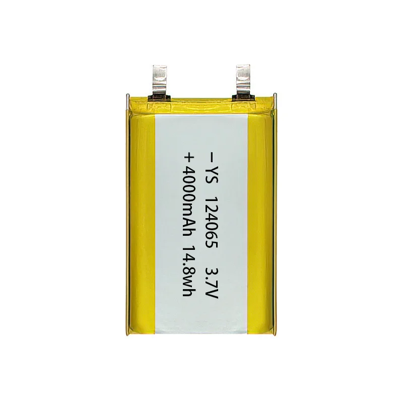 3.7V 4000mAh 124065 Batteria ai polimeri di litio Lipo Li-Polymer Batterie per scaldamani Tablet Dispositivi medici Fotocamera Smart Lock - Image 5