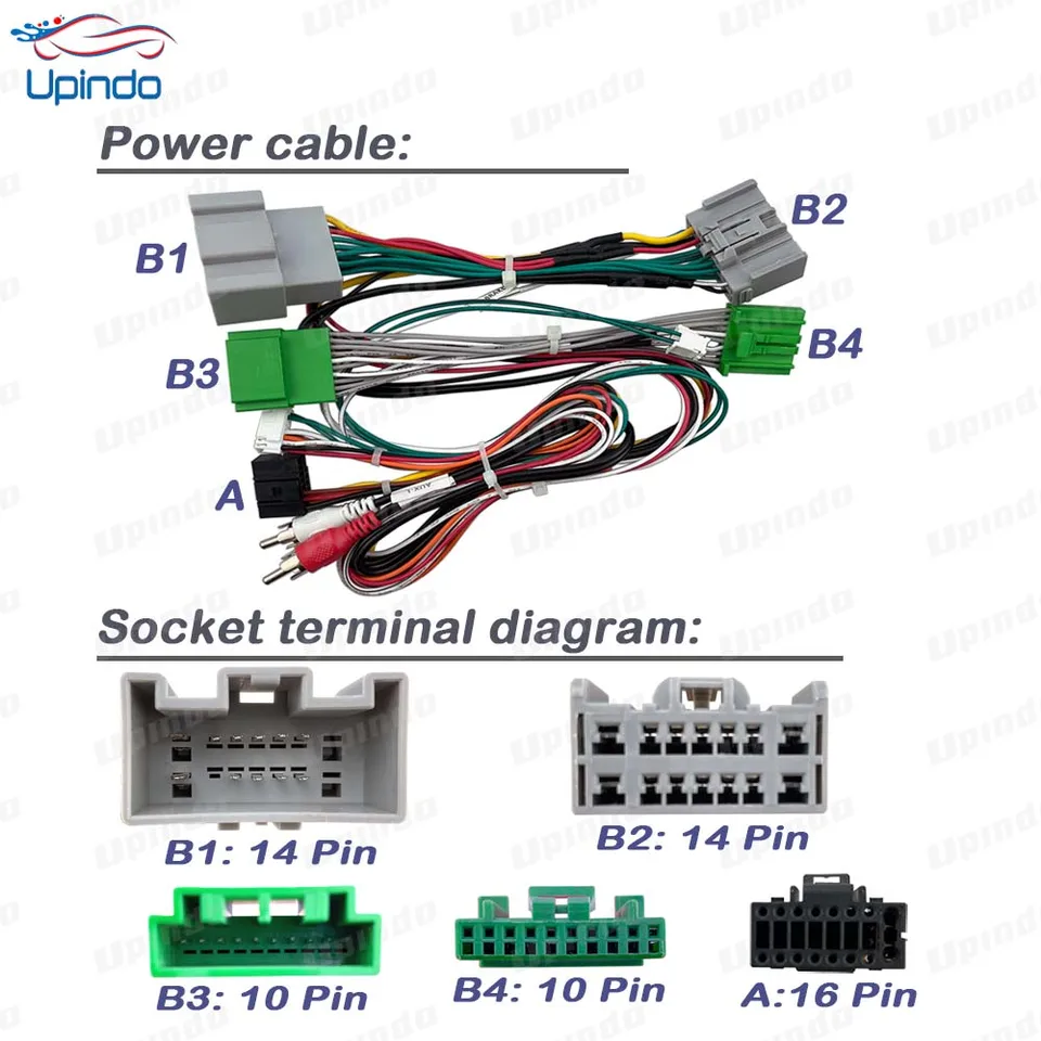 Produktbild von ISO-Kabelbauadapter, CAN-Bus-Decoder, Kopatibel Für Renault Egane K2, Clio 3, Scenic 2