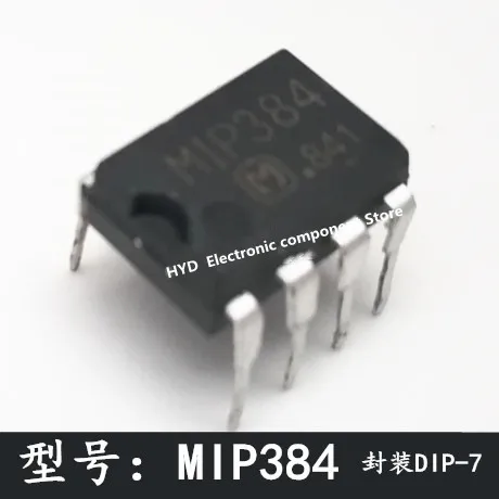 

10 шт., микросхема управления питанием MIP384 DIP7