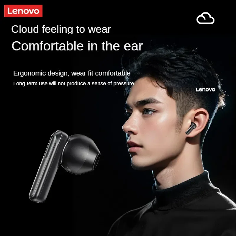 New Lenovo Ea120 Wireless Earphones, Bluetooth 5 4, Dual Mode Decoding, Digital Display, Game Headset, Hifi Sound Quality, Alina Gadgets