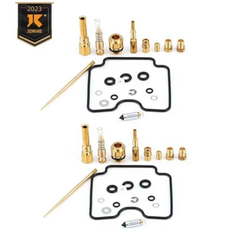 

2PCS Yamaha Bear YFM400 ATV 2000-2012 Beach Bike Engine Accessories Motorcycle Carburetor Repair Kit