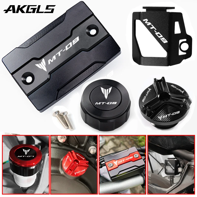 Front and Rear Brake Fluid Cover Protective Shell and Fill Port Protector