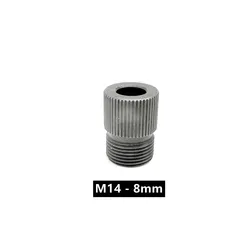 Enhanced Woodworking Steel Drill Sleeve for Doweling and Pocket Hole Jig Applications (M14 8mm)
