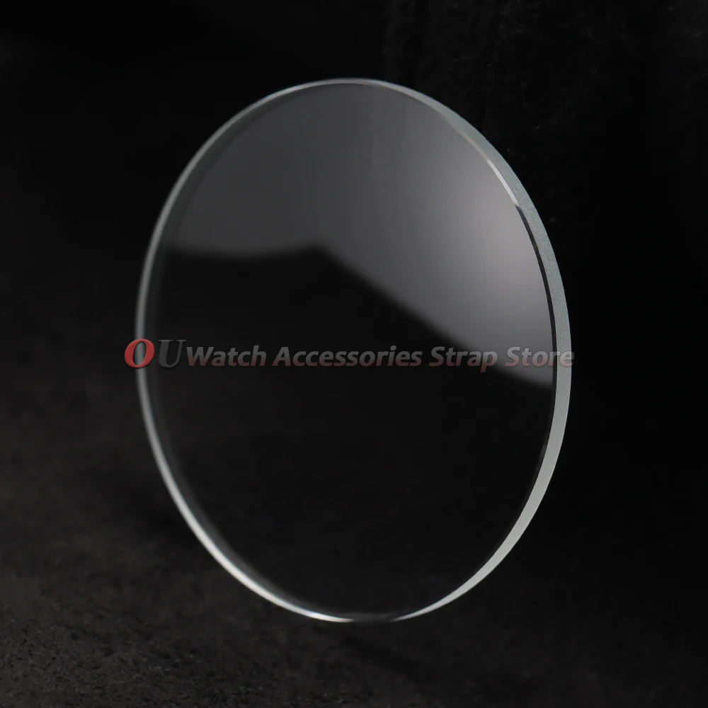 Enhanced Transparent Crystal Convex Watch Glass Replacement - Various Thickness & Diameter Options Available