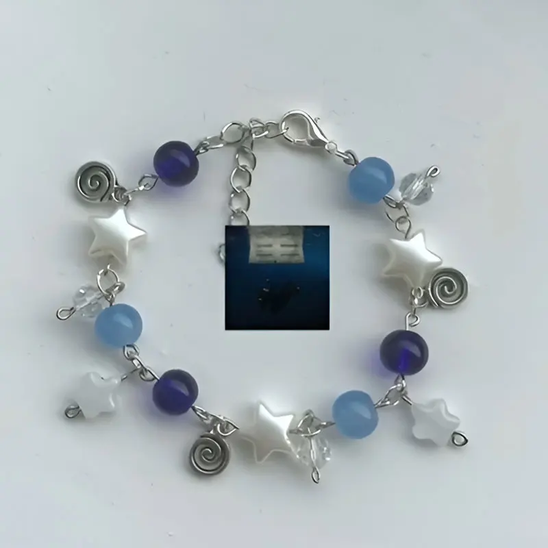 日本未入荷 Copping Zone - Y2K Chrome Stars Bracelet Y2K Chrome Stars Bracelet – Copping Zone