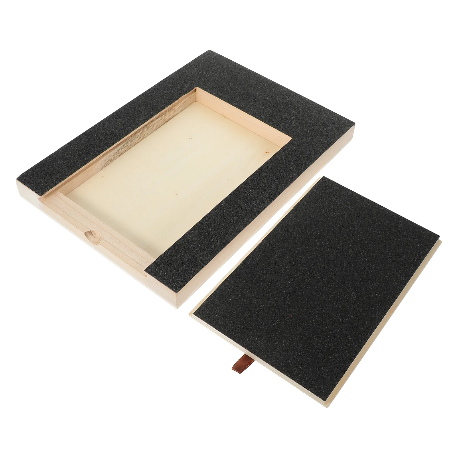 

Dog Nail Scratch Board Dog Paw Scratch Pad Pet Nail Grinding Board with Treat Box