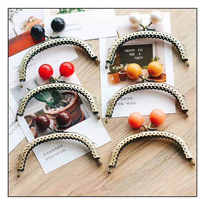 

2 шт., металлическая рама для кошелька с отверстиями, 10,5 см