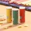 1 set/3 pcs 1:12 Dollhouse Miniature Food Potato Chips BottlesMini Simulation Potato Chips Bottle Dolls Kitchen Food Toys 3