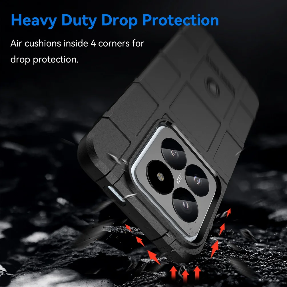 Rugged Shield Rubber Protective Case