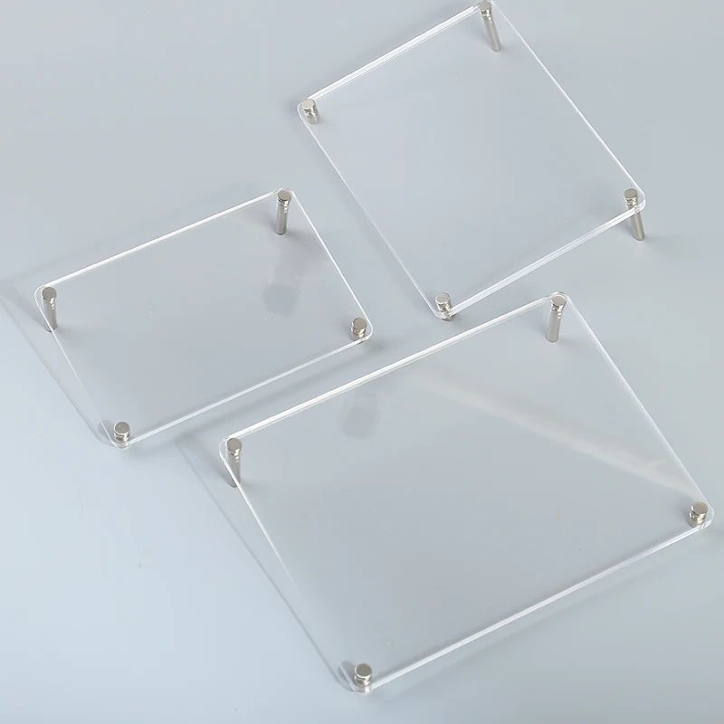 Acrylic Photo Frame Display Holder Desktop Decoration