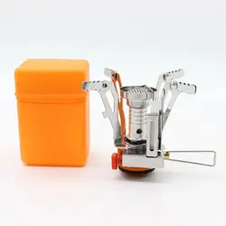 Ultra-Light Foldable Outdoor Gas Stove (Silver)