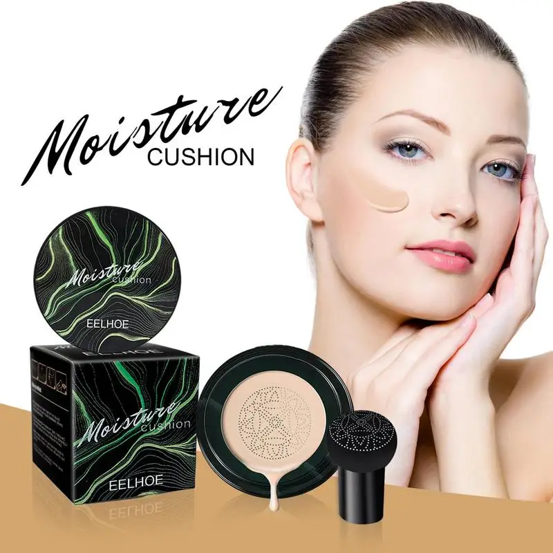 BB CREAM AIR CUSHION CREAM MUSHROOM HEAD MAKE UP AIR CUSHION MOISTURIZING FOUNDATION AIR-PERMEABLE NATURAL BRIGHTENING MAKEUP BB CREAM MSDL01