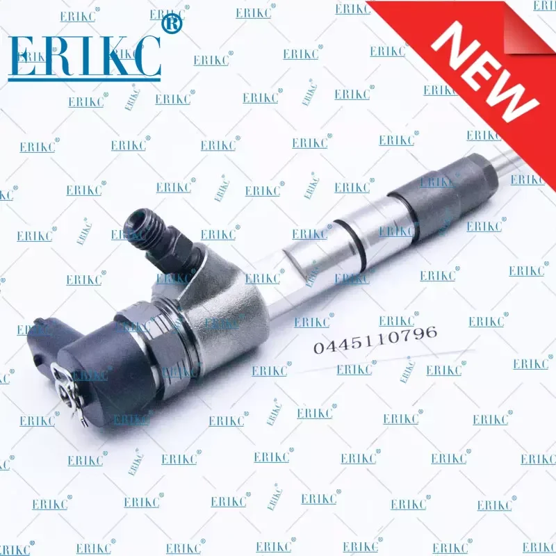 

ERIKC Injecteur Common Rail 0 445 110 796 Diesel Injector Nozzle Set 0445 110 796 Original Fuel Injection Sprayer 0445110796
