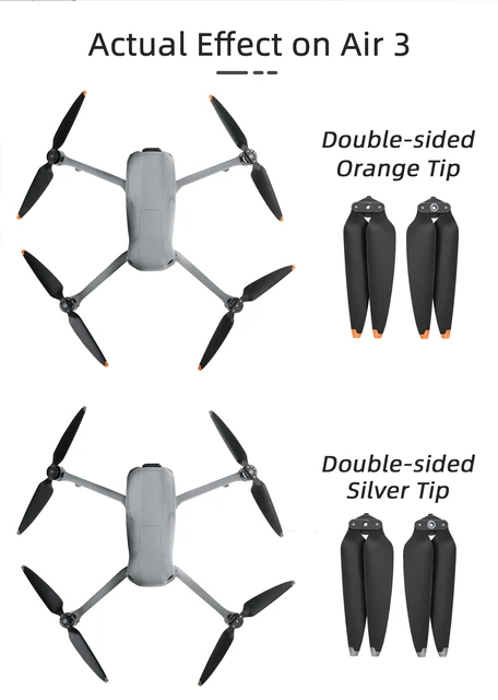 ⭐ Compra Hélices de reducción de ruido DJI Air 3 (Pareja)