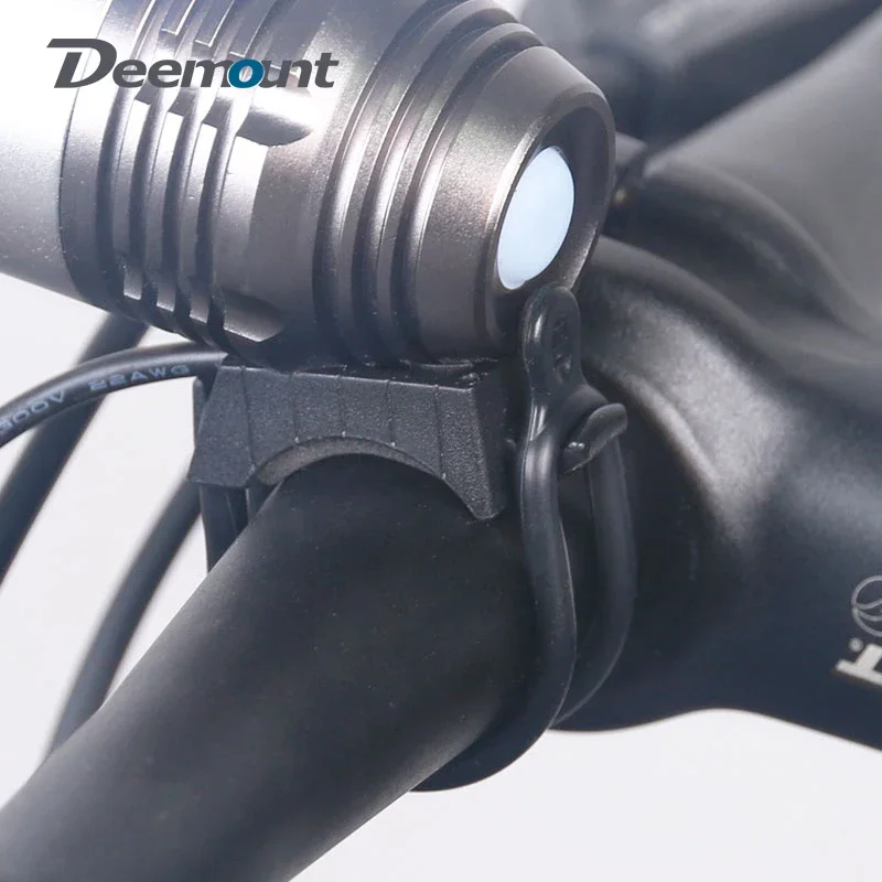 Bicycle Handlebar Strap Silicone Gel Bandage Ties Bicycle LED Lamps Handlebar Seatpost Install Headlight Rear Lamp Holder Rubber Stretch Straps