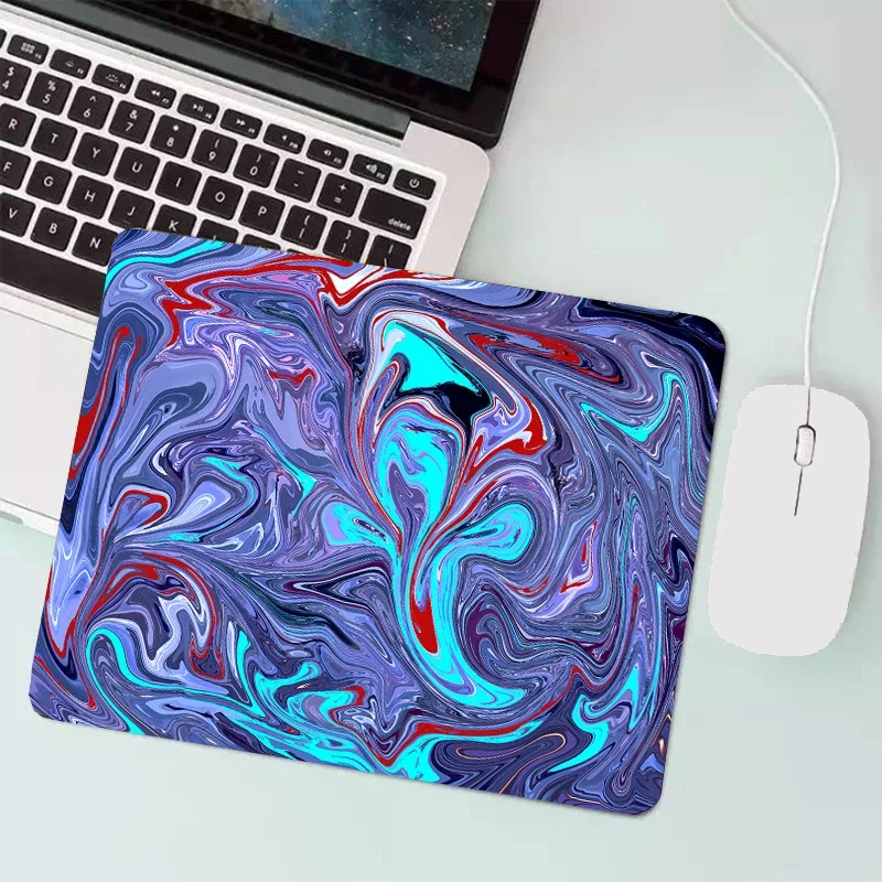 Маленькие Разноцветные Детские компьютерные офисные коврики для мыши, переносные коврики для мыши, оригинальные коврики для мыши, 22x18 см, для Csgo