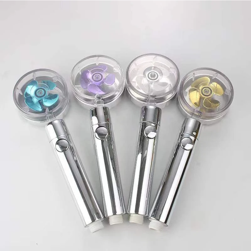 

360 Degree Rotating Shower Nozzle Water-Saving Flow Rate Increased Water Pressure High-Pressure Nozzle Bathroom Accessories
