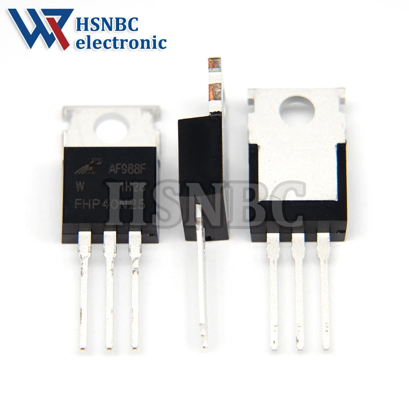 10Pcs/Lot FHP40N25 40N25 FHP40N25W TO-220 40A 250V N-channel Power MOSFET Transistor New Original
