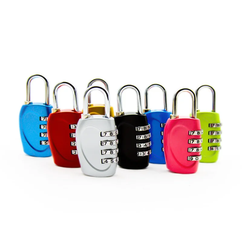 

New Upgraded Zinc Alloy Password Lock Padlock for Case Bag Cabinet Toolbox 4-digit Password Lock Factory Wholesale Free Shipping