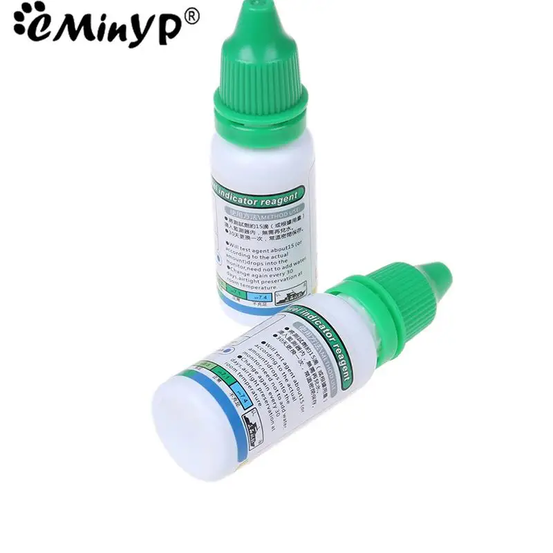 15ml Aquarium CO2 Indicator Solution Fish Tank Long-Term Monitor CO2 Test PH Liquid for Aquatic Plants (Used with Drop Checker)