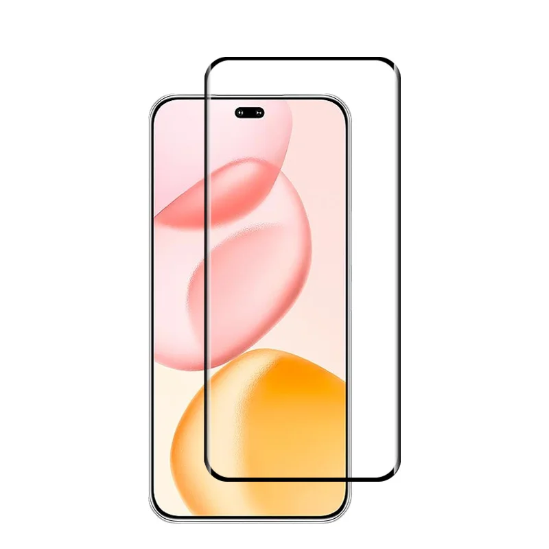 2 + 2/For Honor 400Pro واقي شاشة منحني عالمي ثلاثي...