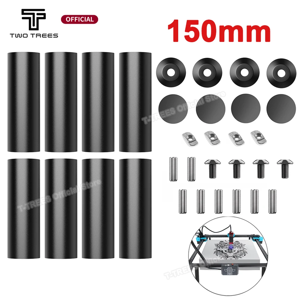 Twotrees Heightening Column kit 150MM For TTS Machine Leg