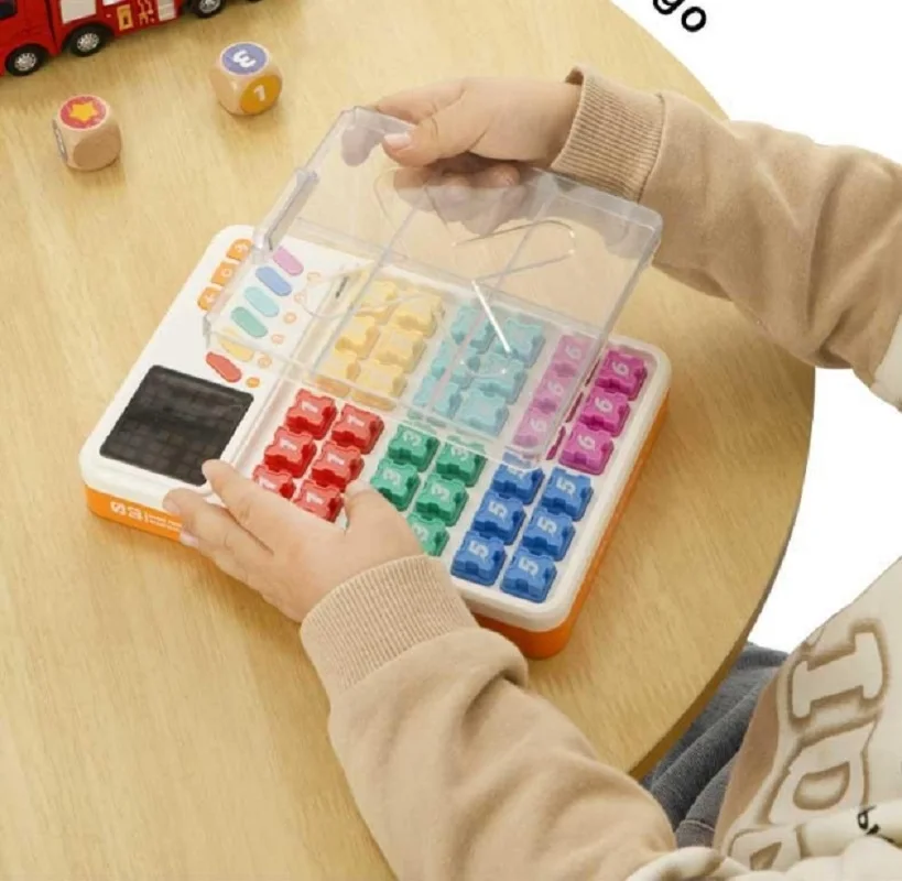 3500Challenge Sudoku Puzzle Toy Brain Teaser Smart Intelligent Game for Kid Training Color Math Educational Travel Birthday Gift 4