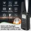 2PCS Baofeng F22 PMR FRS Mini Walkie Talkie Waterproof Type-C Licence-free NOAA Portable Two Way Ham Radio for Hunting 2