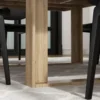 Dining Table for 8-10 People, 86.6-Inch Rectangular Wood Kitchen Table with Thicken Tabletop, Office Conference Room Table 5