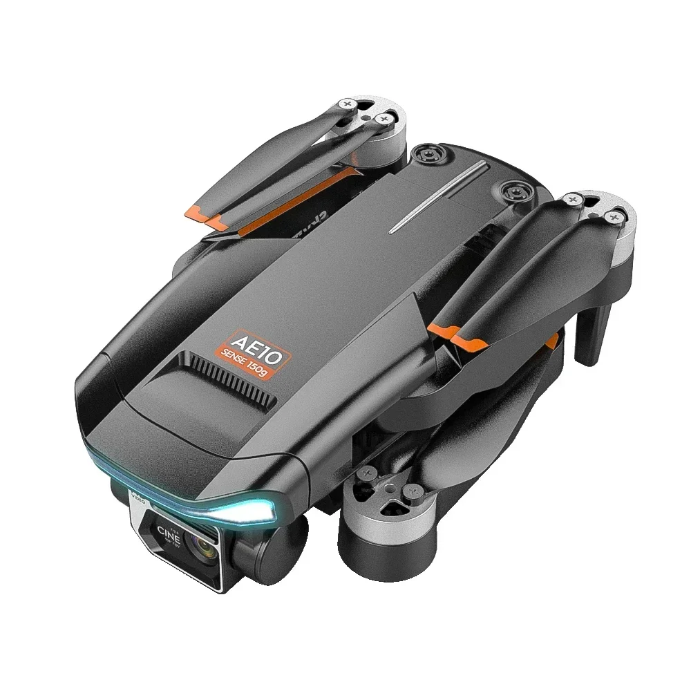 OUZEY 미니 경량 접이식 드론, 전문가용 8K HD 듀얼 카메라, GPS 광학 흐름 위치, 브러시리스 DC FPV 스마트 드론, AE10