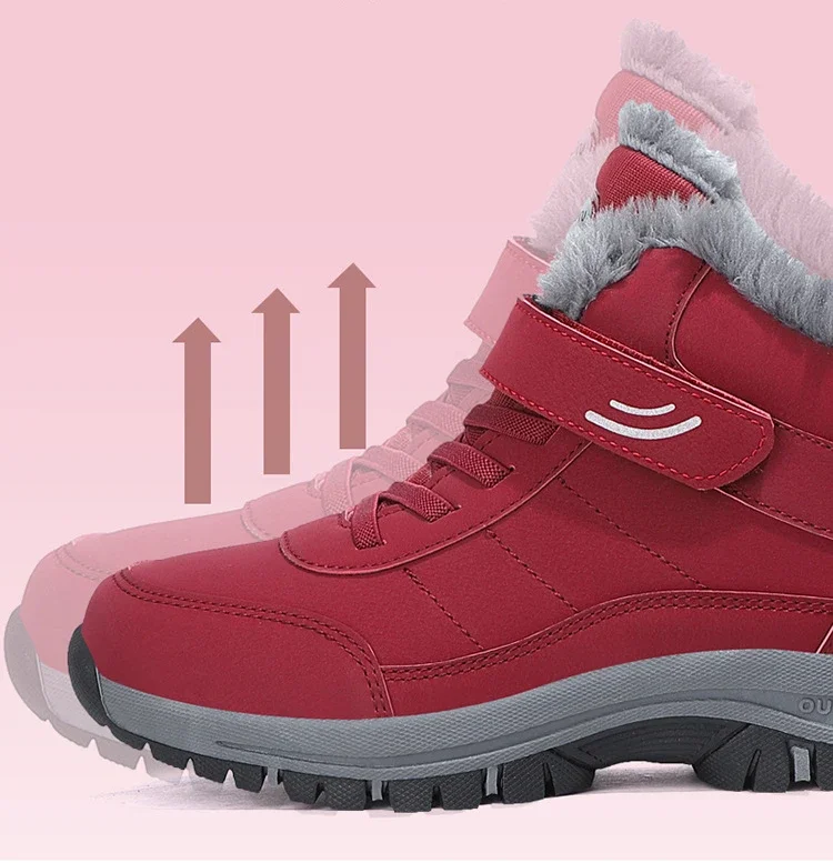 Boots Lazada Womens Non Slip Snow Boots Women Men Ankle Boots