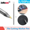 1/50Pcs Alloy Scribe Pen Carbide Scriber Pen Metal Wood Glass Tile Cutting Marker Pen Metalworking Woodworking Hand Tools 1