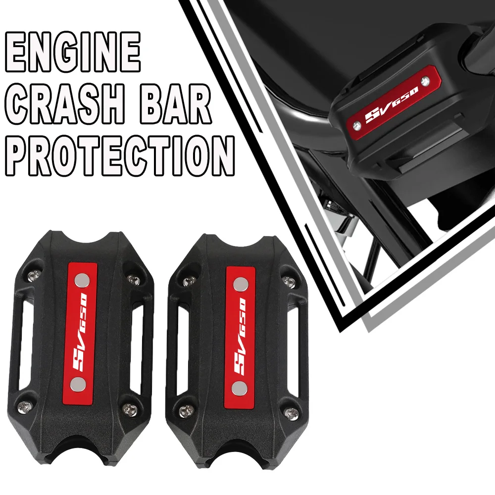 

2023 Motorcycle Tool For Suzuki SV650 SV 650 S X 1999-2023 2016 2017 Crash Bar Bumper Engine Guard Protector Decorative Block