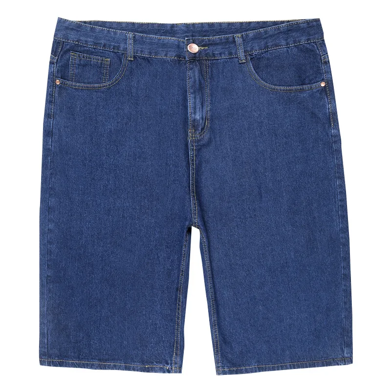 Men's Oversize Denim Shorts Loose Summer Pants size 44 46 48 men jeans,denim pants,denim shorts,summer jeans shorts