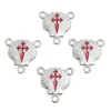 100pcs of Saint James the Apostle Scallop Shell Crusader Camino de Santiago Rosary Centerpiece 3