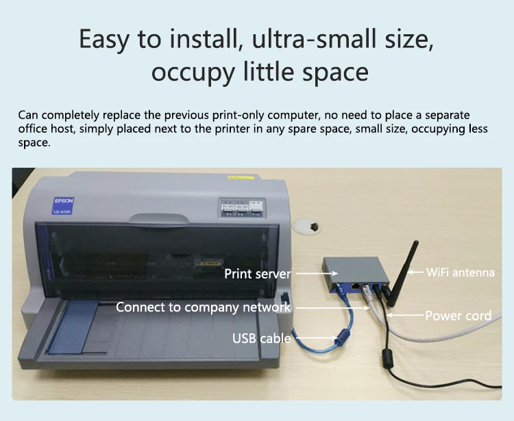 fio Wifi, escritório e impressão doméstica