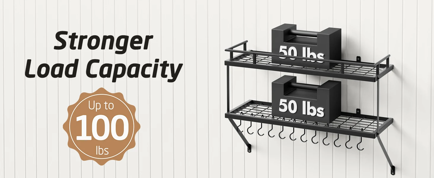 pot hangers for kitchen strong load capacity