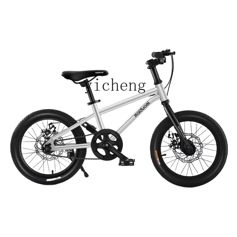 

Tqh Children's Bicycle Medium and Large Children Student Bike Ultra Light Boys and Girls Pedal Bicycle
