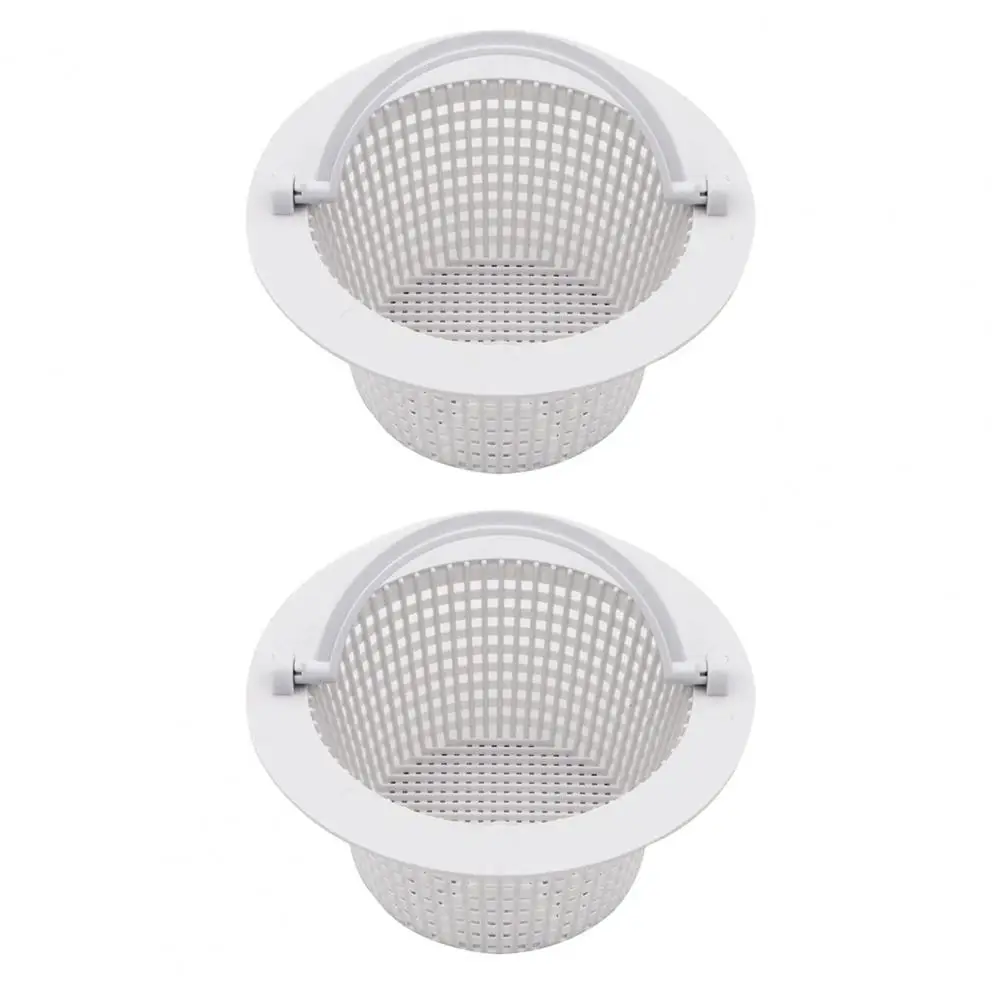 Skimmer Basket 2Pcs Useful Sturdy Lightweight  Pool Filter Basket Skimmer Pool Accessories