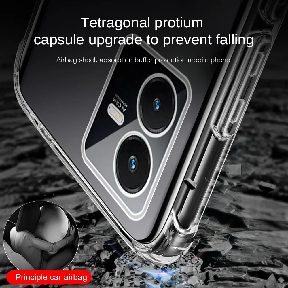 tetragonal protium capsule upgrade to prevent falling airbag shock absorption buffer protection mobile phone