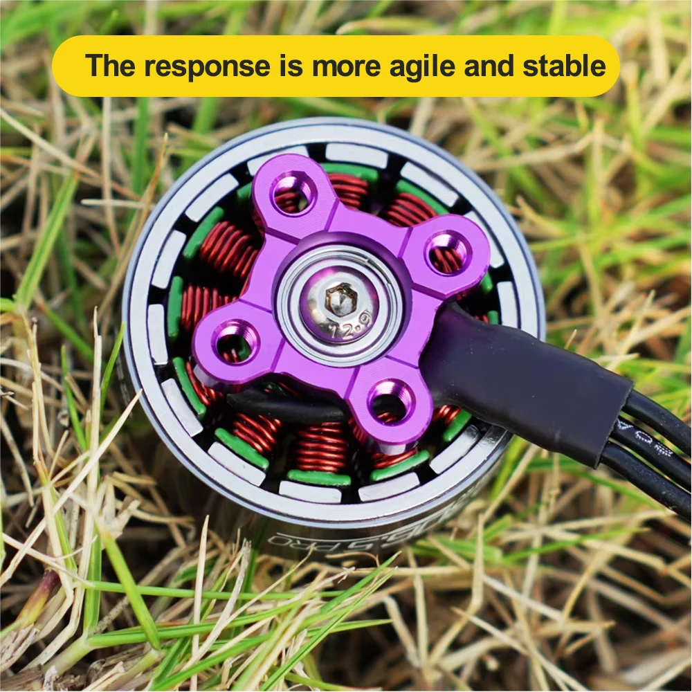 SpeedyBee 2306.5 PRO 1880KV Мотор для Mario5 5-дюймовый FPV Дрон Бесщеточный RC Гоночный мотор для фристайла thumbnail 4