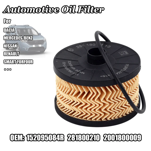 Oil Filter For Dacia Mercedes-benz Smart Nissan Qashqai Juke Smart 
