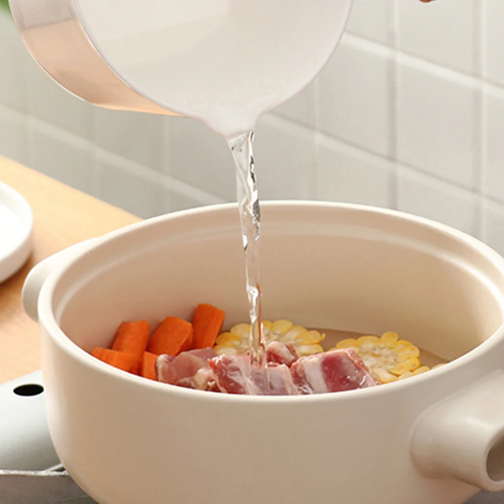 Water Ladle with Wooden Handle Spoon Dipper Kitchenware Bucket Long Bamboo Baby