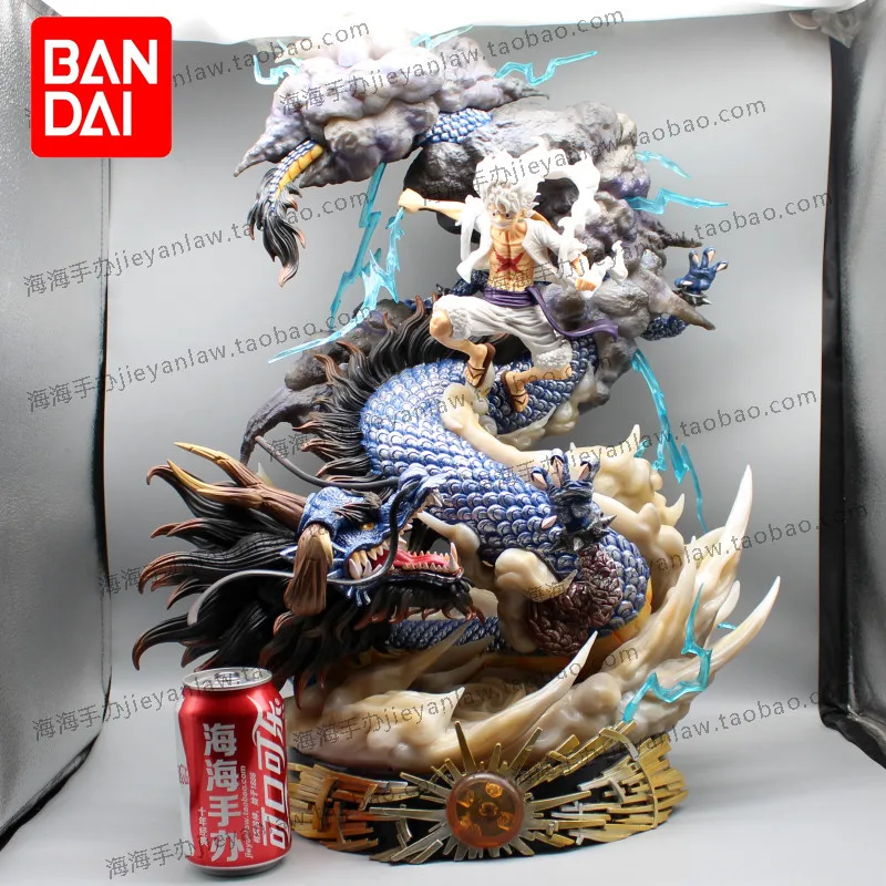 

Фигурки персонажей аниме «кайдо против Gear 5 Ника Луффи», 55 см