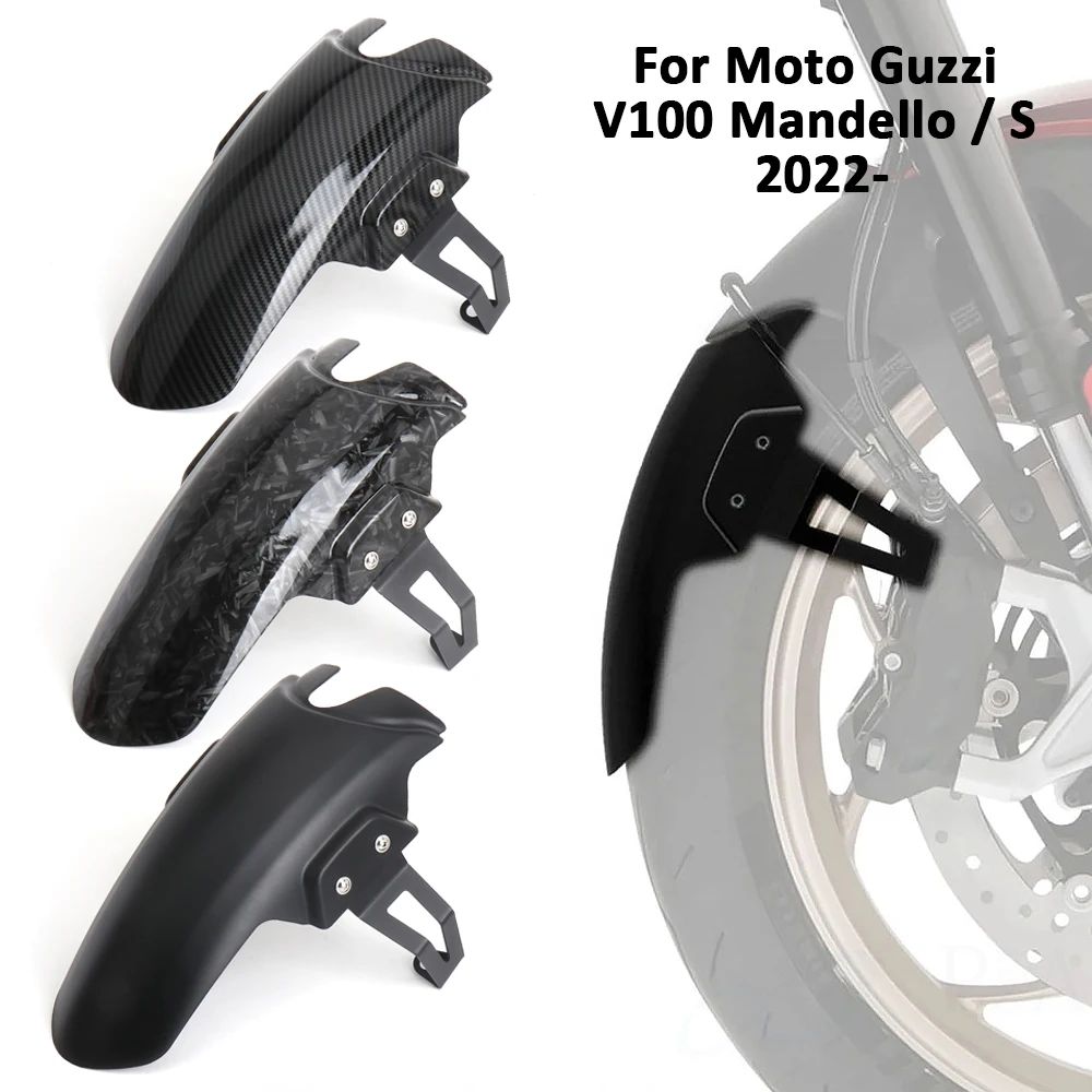 Nuovo Copriruota Anteriore Moto Parafango Parafango Parafango Con Staffa Per Moto Guzzi V100 Mandello S V100 Mandello 2022 2023