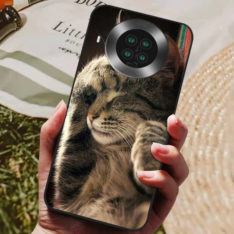 Silicone Soft Cute Fashion Black Bumper Protective Phone Case