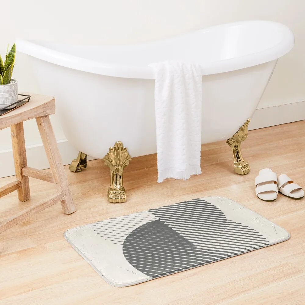 

Mid Century Modern 077 Bath Mat Non-Slip Bathtub Anti Slip Bath Stickers Sets Of Bathroom Accessories Mat