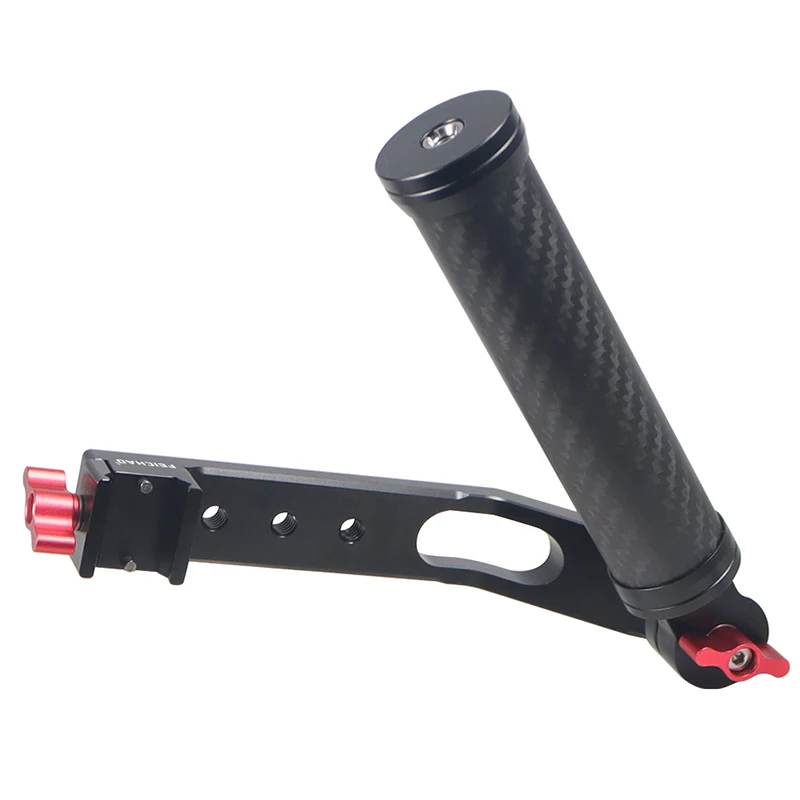 Handheld Gimbal Accessories FEICHAO Carbon Fiber Sling Handgrip Aluminum Foldable Hand Grip Extension Bracket for DJI Ronin RS2 RS3 RS3PRO RS3mini RS4/4PRO
